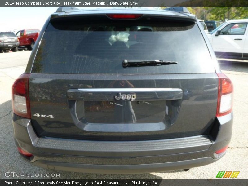 Maximum Steel Metallic / Dark Slate Gray 2014 Jeep Compass Sport 4x4