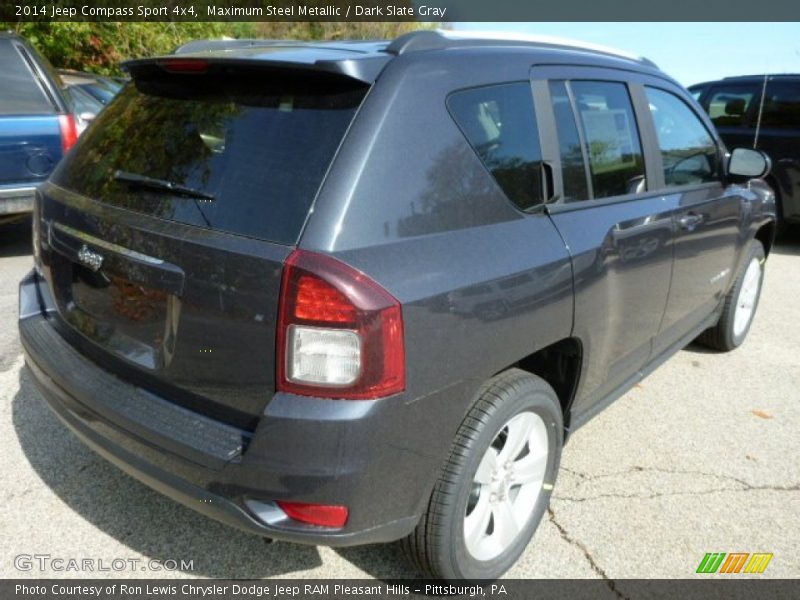 Maximum Steel Metallic / Dark Slate Gray 2014 Jeep Compass Sport 4x4