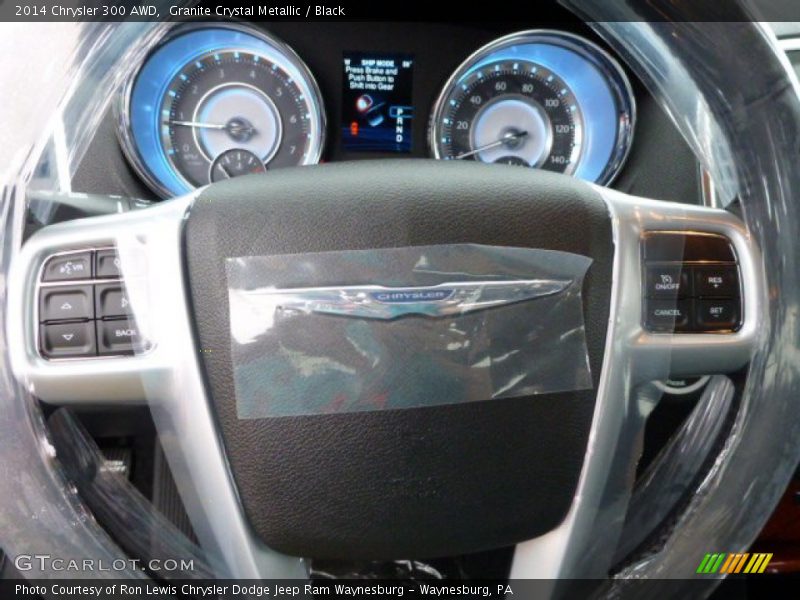 Granite Crystal Metallic / Black 2014 Chrysler 300 AWD