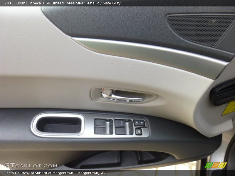 Steel Silver Metallic / Slate Gray 2011 Subaru Tribeca 3.6R Limited