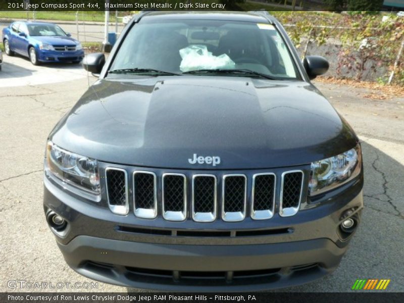 Maximum Steel Metallic / Dark Slate Gray 2014 Jeep Compass Sport 4x4