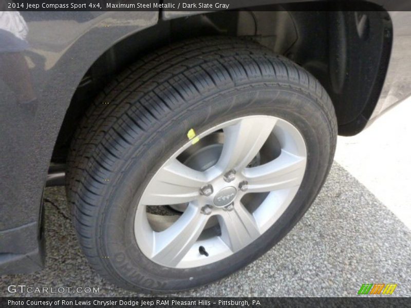Maximum Steel Metallic / Dark Slate Gray 2014 Jeep Compass Sport 4x4