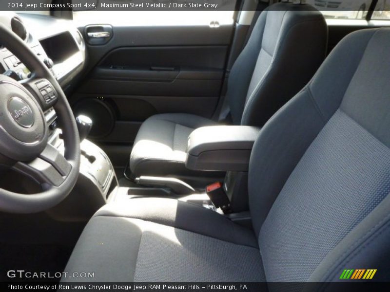 Maximum Steel Metallic / Dark Slate Gray 2014 Jeep Compass Sport 4x4