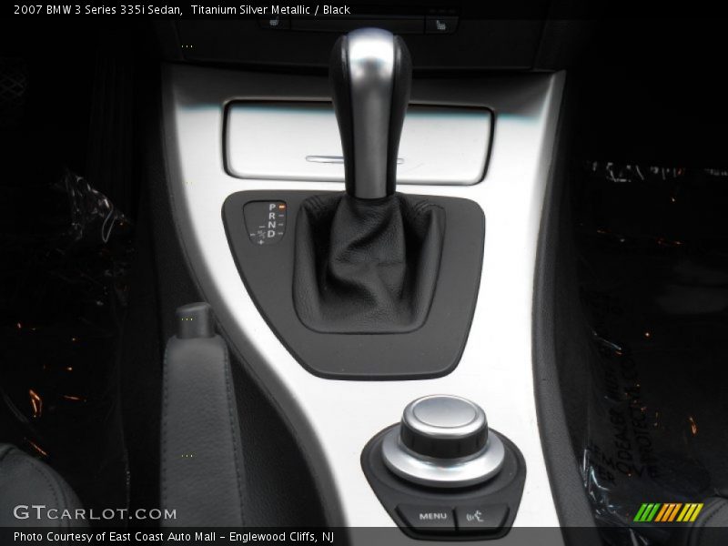 Titanium Silver Metallic / Black 2007 BMW 3 Series 335i Sedan