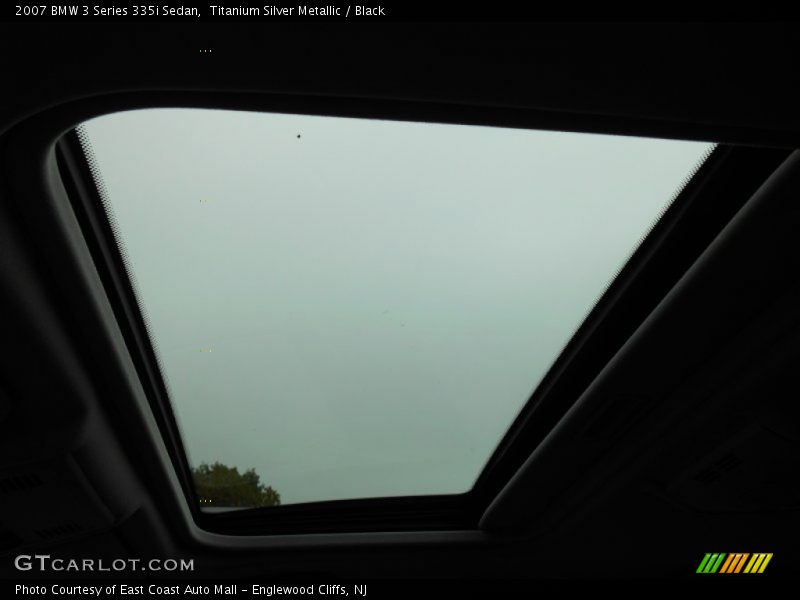Titanium Silver Metallic / Black 2007 BMW 3 Series 335i Sedan