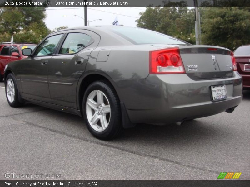 Dark Titanium Metallic / Dark Slate Gray 2009 Dodge Charger R/T