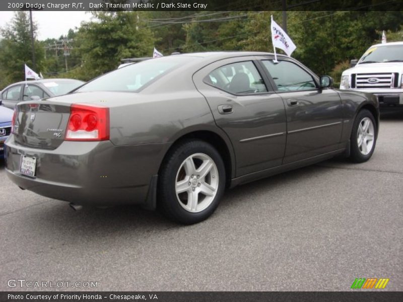 Dark Titanium Metallic / Dark Slate Gray 2009 Dodge Charger R/T