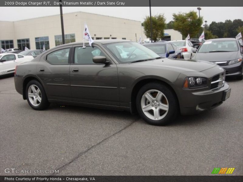 Dark Titanium Metallic / Dark Slate Gray 2009 Dodge Charger R/T