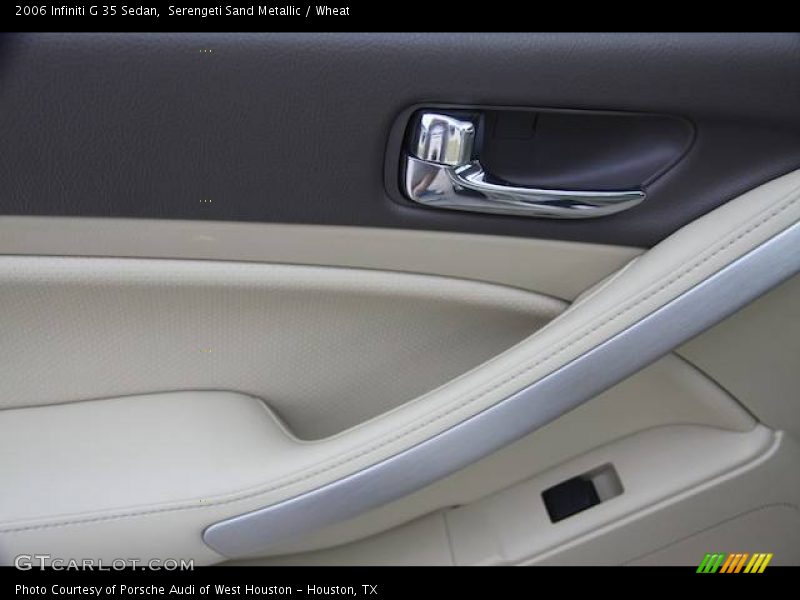 Serengeti Sand Metallic / Wheat 2006 Infiniti G 35 Sedan