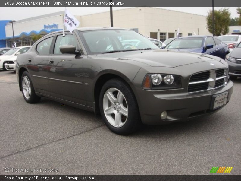 Dark Titanium Metallic / Dark Slate Gray 2009 Dodge Charger R/T