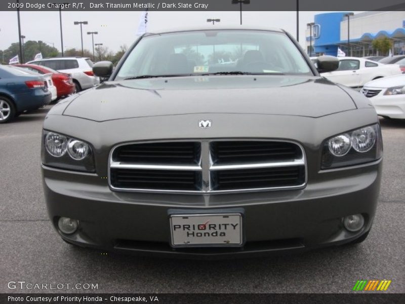 Dark Titanium Metallic / Dark Slate Gray 2009 Dodge Charger R/T