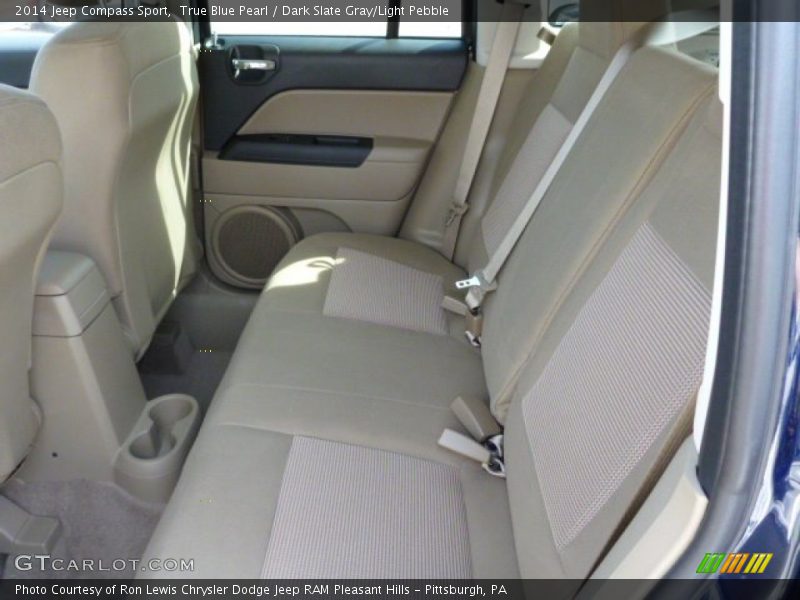 True Blue Pearl / Dark Slate Gray/Light Pebble 2014 Jeep Compass Sport
