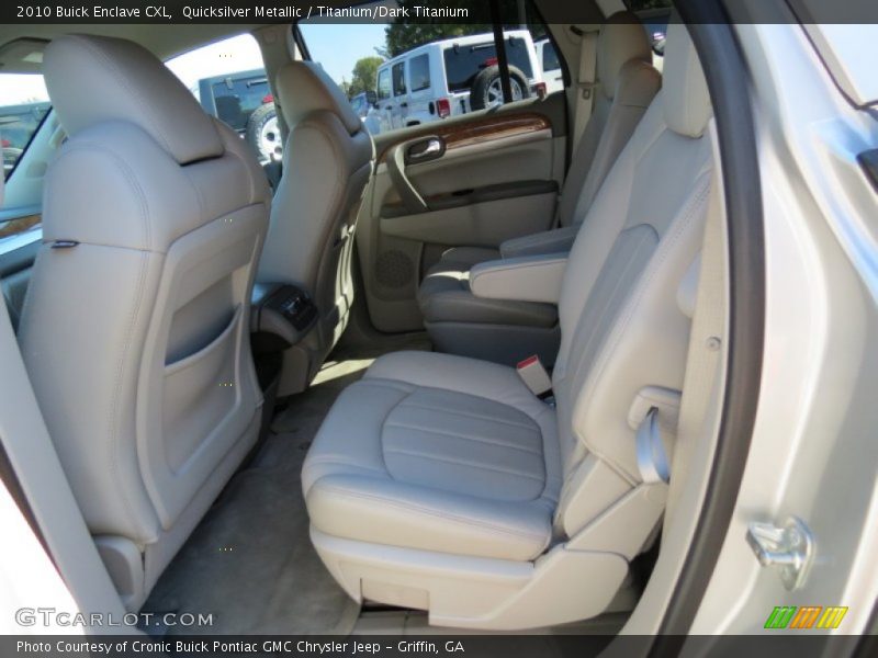 Quicksilver Metallic / Titanium/Dark Titanium 2010 Buick Enclave CXL