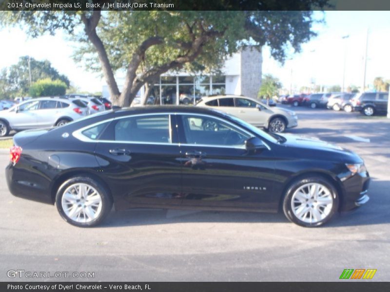 Black / Jet Black/Dark Titanium 2014 Chevrolet Impala LS