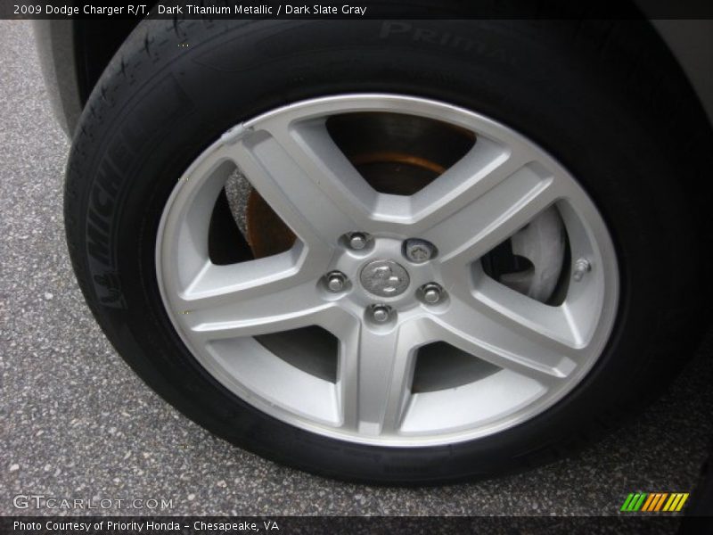 Dark Titanium Metallic / Dark Slate Gray 2009 Dodge Charger R/T