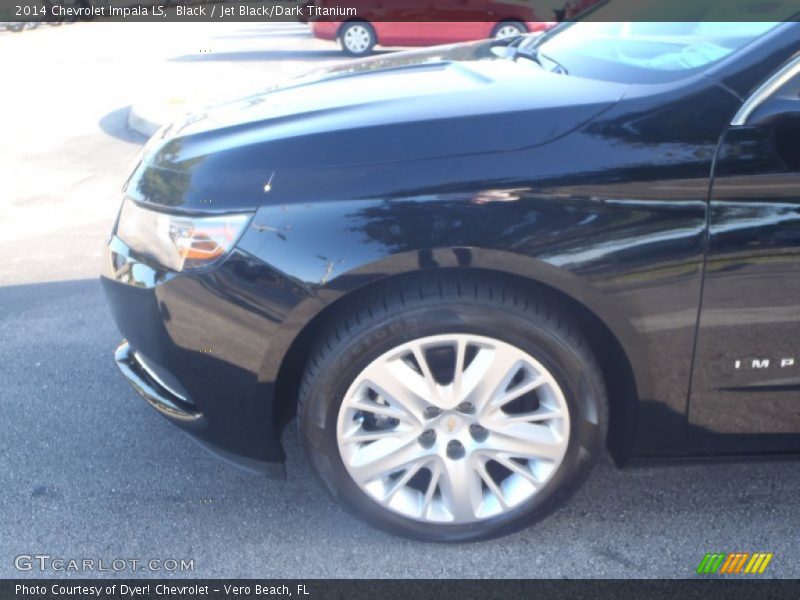 Black / Jet Black/Dark Titanium 2014 Chevrolet Impala LS