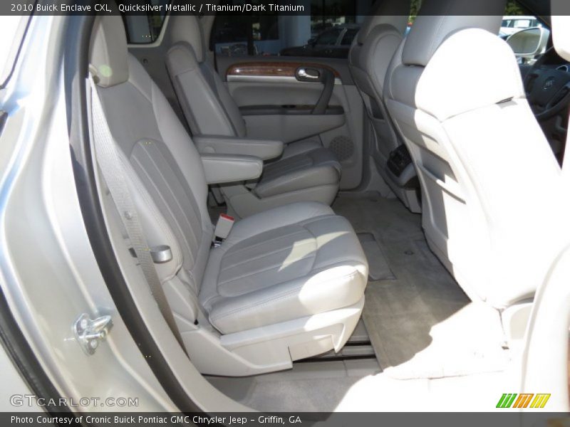 Quicksilver Metallic / Titanium/Dark Titanium 2010 Buick Enclave CXL