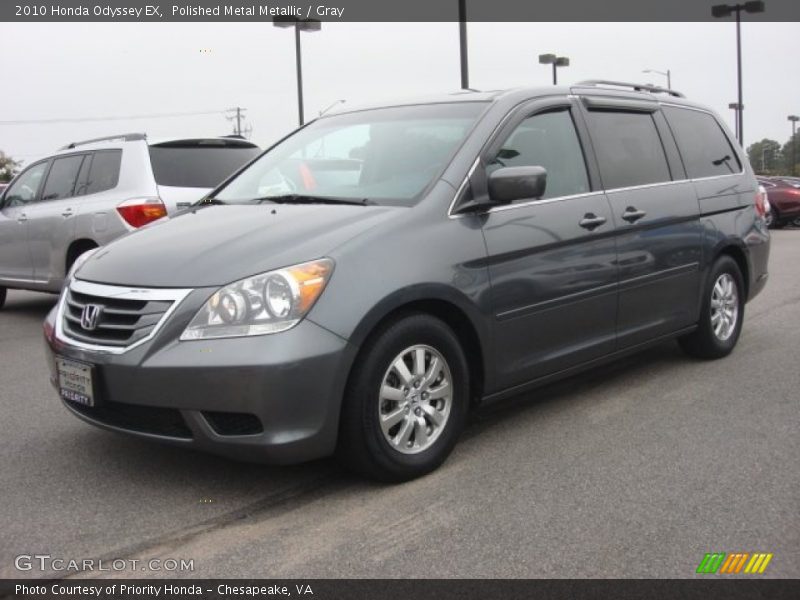 Polished Metal Metallic / Gray 2010 Honda Odyssey EX