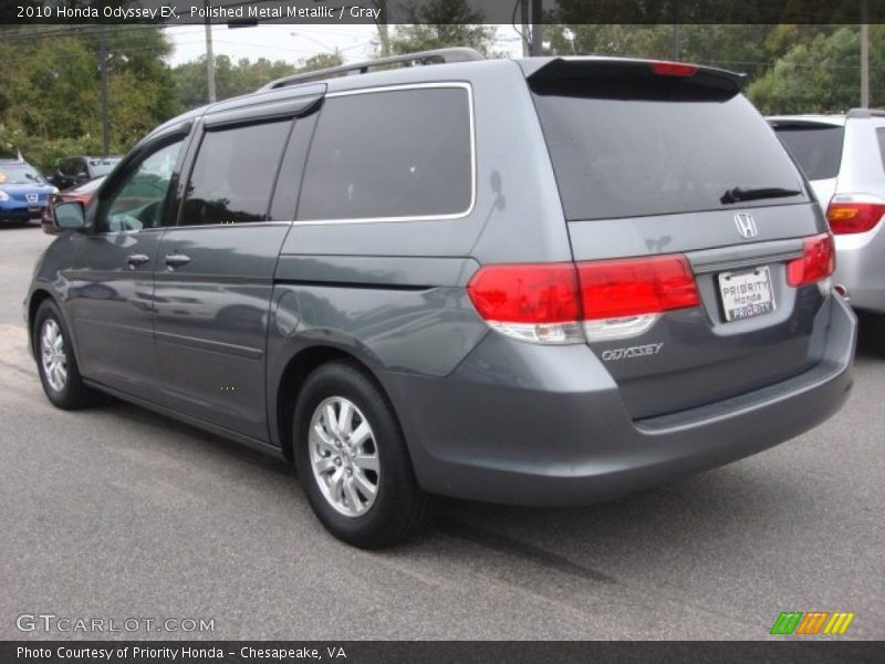 Polished Metal Metallic / Gray 2010 Honda Odyssey EX