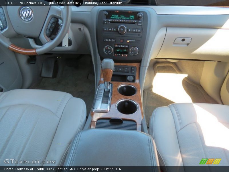 Quicksilver Metallic / Titanium/Dark Titanium 2010 Buick Enclave CXL