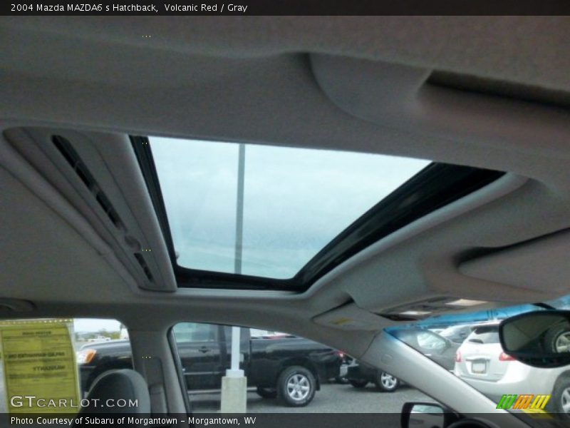 Volcanic Red / Gray 2004 Mazda MAZDA6 s Hatchback