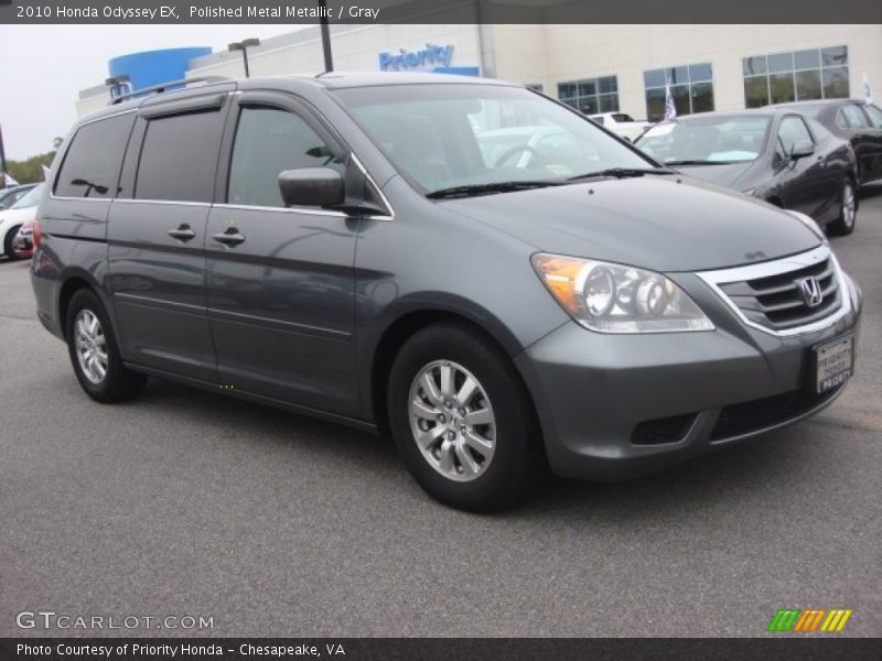 Polished Metal Metallic / Gray 2010 Honda Odyssey EX