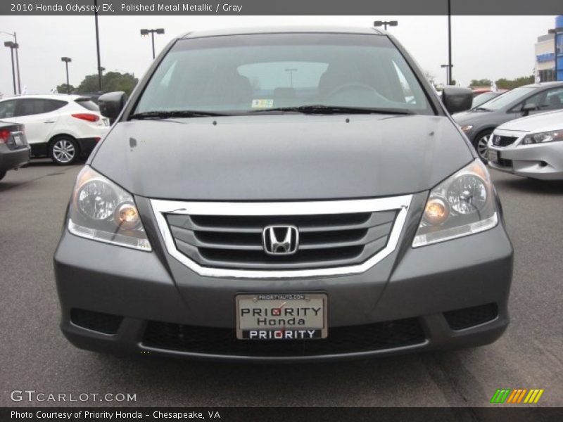 Polished Metal Metallic / Gray 2010 Honda Odyssey EX