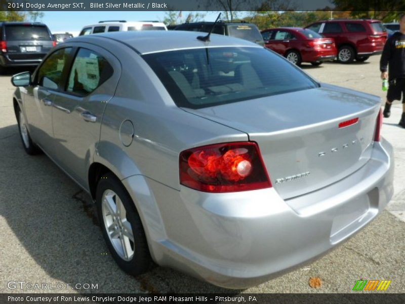 Billet Silver Metallic / Black 2014 Dodge Avenger SXT