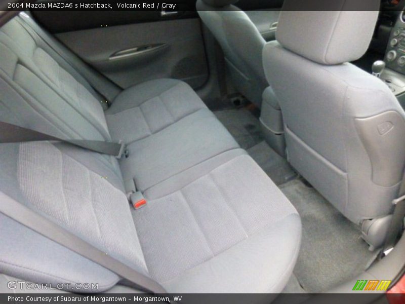 Volcanic Red / Gray 2004 Mazda MAZDA6 s Hatchback