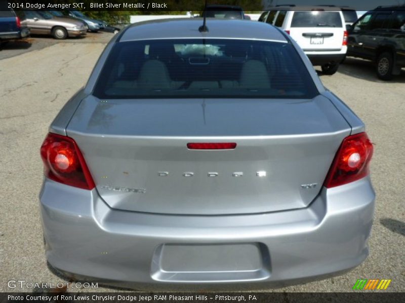 Billet Silver Metallic / Black 2014 Dodge Avenger SXT