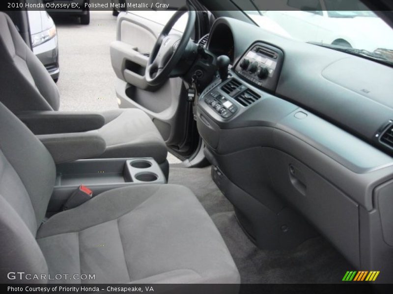 Polished Metal Metallic / Gray 2010 Honda Odyssey EX