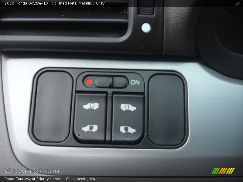 Polished Metal Metallic / Gray 2010 Honda Odyssey EX