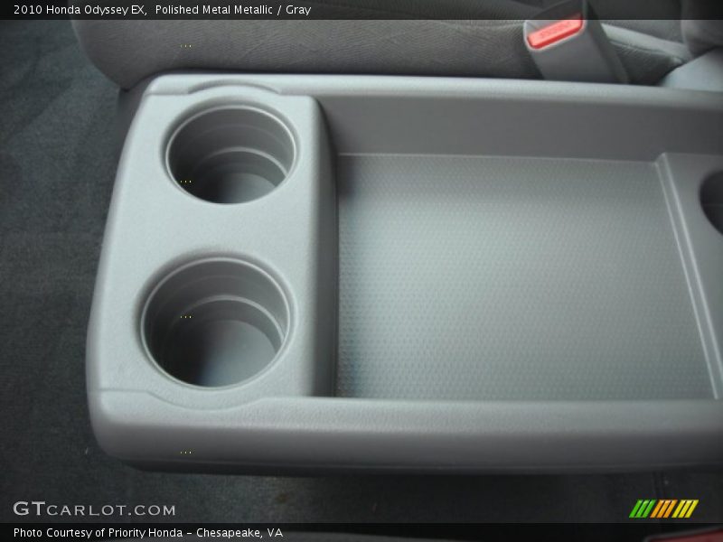 Polished Metal Metallic / Gray 2010 Honda Odyssey EX