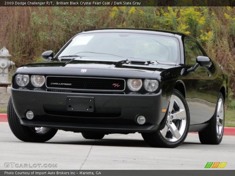  2009 Challenger R/T Brilliant Black Crystal Pearl Coat