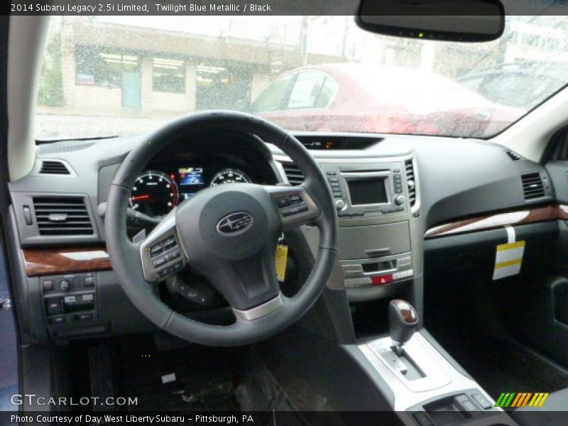 Twilight Blue Metallic / Black 2014 Subaru Legacy 2.5i Limited