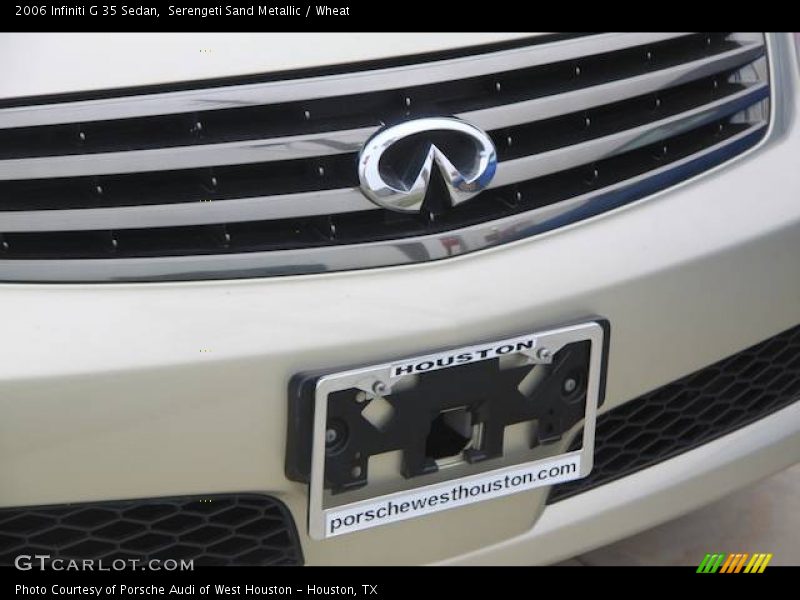 Serengeti Sand Metallic / Wheat 2006 Infiniti G 35 Sedan