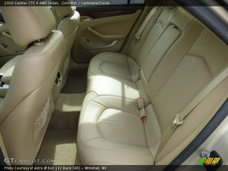 Gold Mist / Cashmere/Cocoa 2009 Cadillac CTS 4 AWD Sedan