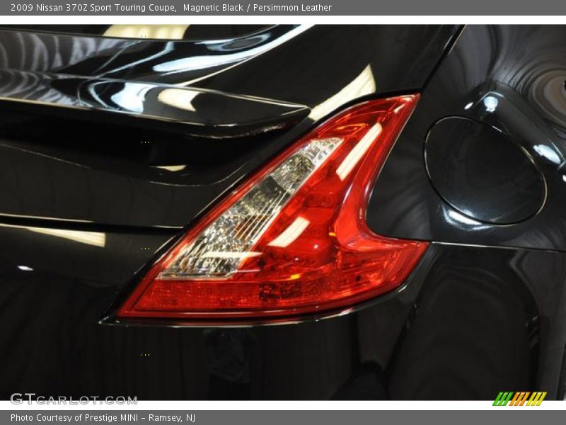 Magnetic Black / Persimmon Leather 2009 Nissan 370Z Sport Touring Coupe