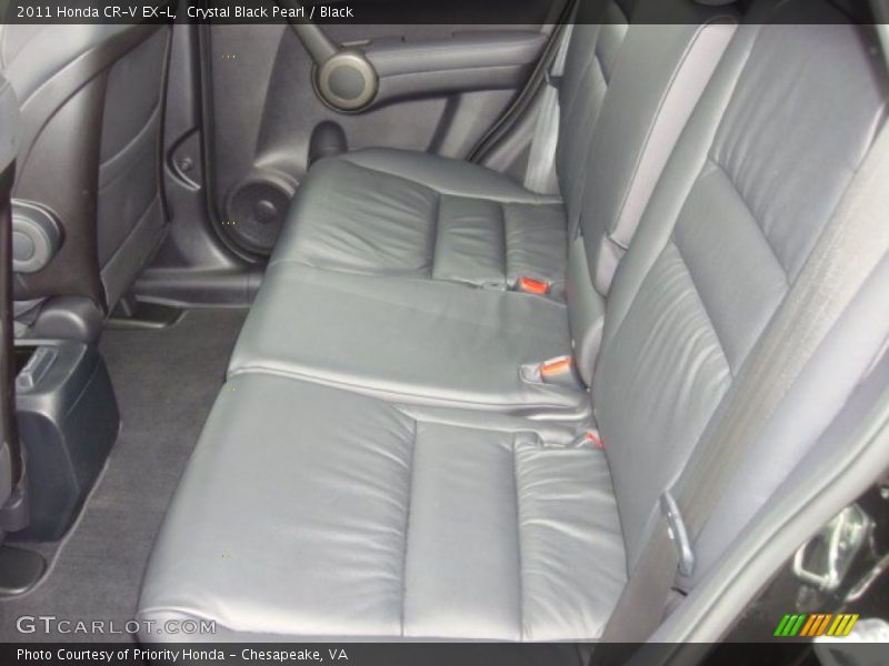 Crystal Black Pearl / Black 2011 Honda CR-V EX-L