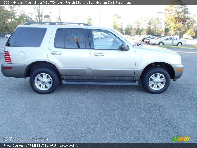 Light French Silk Metallic / Medium Dark Parchment 2004 Mercury Mountaineer V8 AWD