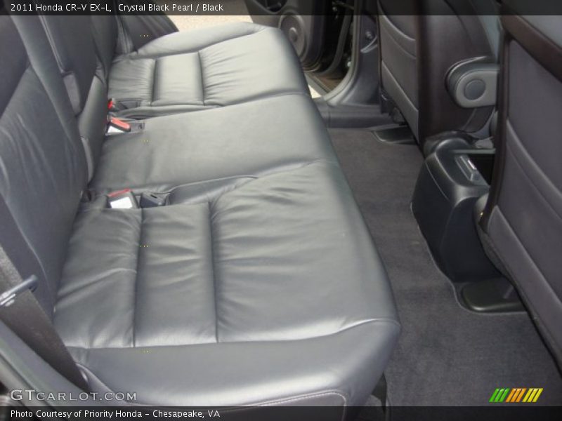 Crystal Black Pearl / Black 2011 Honda CR-V EX-L
