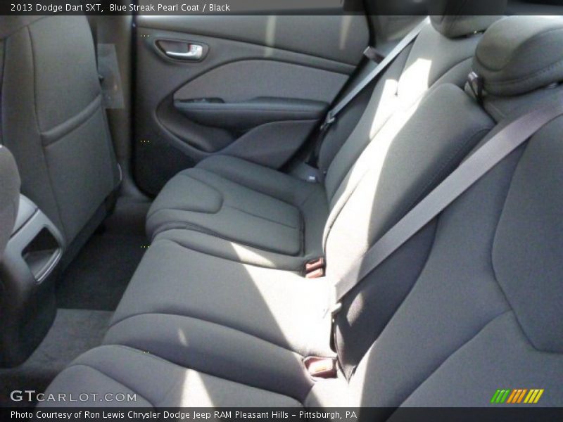 Blue Streak Pearl Coat / Black 2013 Dodge Dart SXT