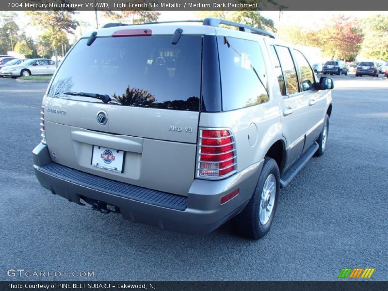 Light French Silk Metallic / Medium Dark Parchment 2004 Mercury Mountaineer V8 AWD