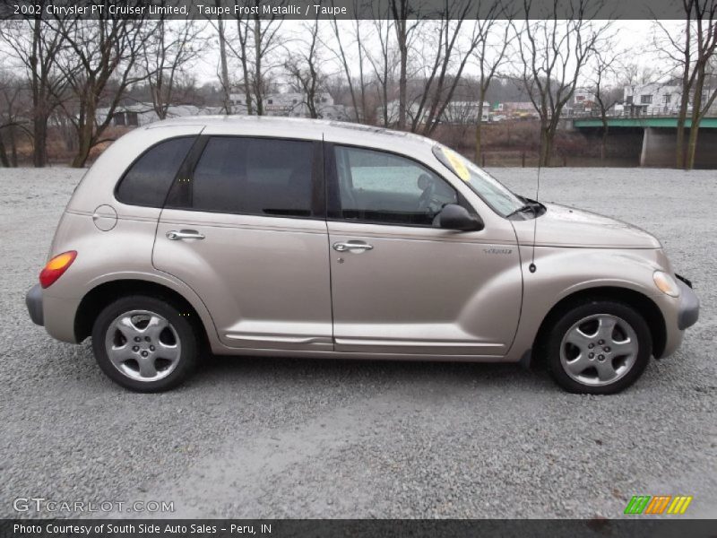 Taupe Frost Metallic / Taupe 2002 Chrysler PT Cruiser Limited