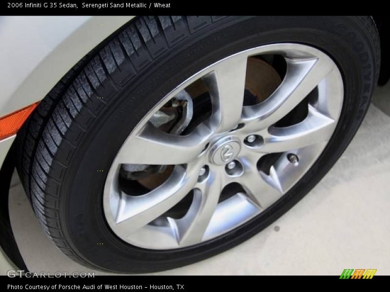 Serengeti Sand Metallic / Wheat 2006 Infiniti G 35 Sedan