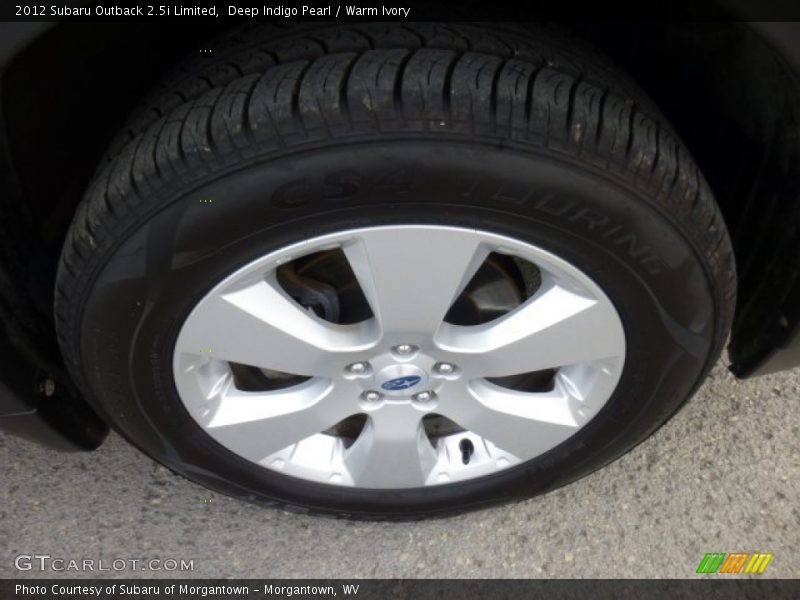 Deep Indigo Pearl / Warm Ivory 2012 Subaru Outback 2.5i Limited