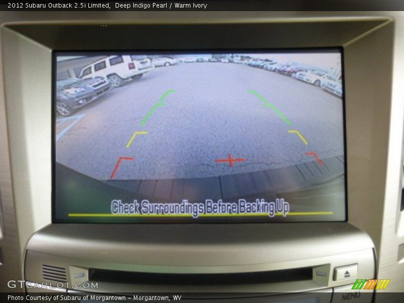 Deep Indigo Pearl / Warm Ivory 2012 Subaru Outback 2.5i Limited