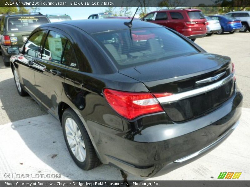 Black Clear Coat / Black 2014 Chrysler 200 Touring Sedan