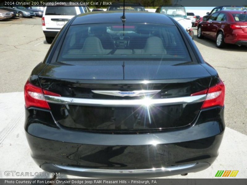 Black Clear Coat / Black 2014 Chrysler 200 Touring Sedan