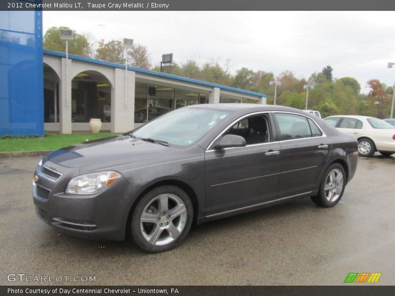 Taupe Gray Metallic / Ebony 2012 Chevrolet Malibu LT
